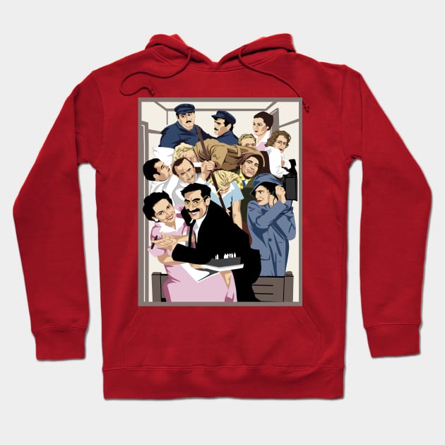 MARX BROTHERS The Stateroom Hoodie by Tiro1Linea